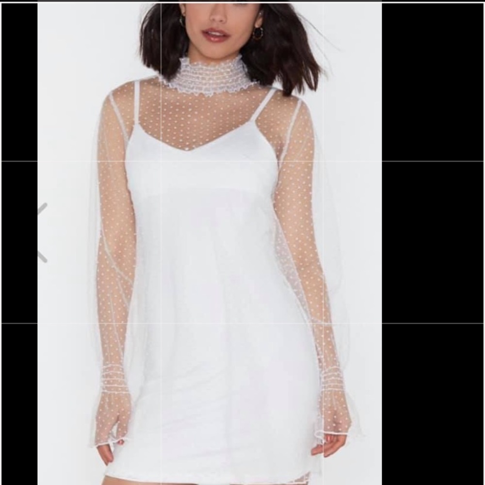 White dress